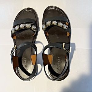 Marni bejeweled sandal